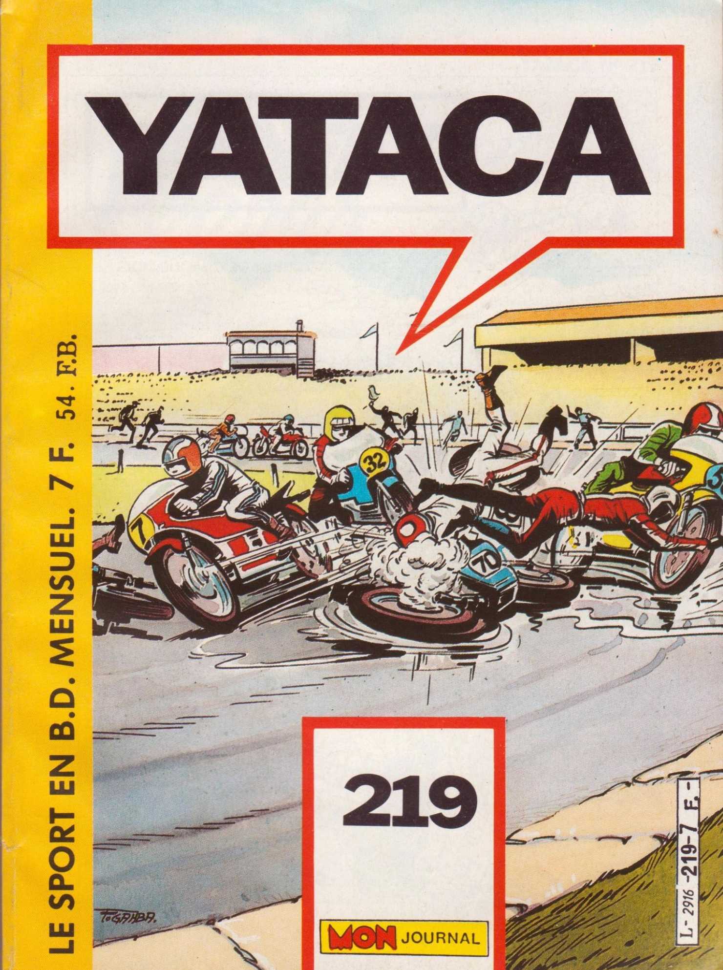 Scan de la Couverture Yataca n 219